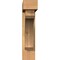 Ekena Millwork Legacy Block Smooth Bracket w/ Offset Brace, Western Red Cedar, 5 1/2"W x 24"D x 24"H BKT0604X24X24LEC05SWR - alternate 4